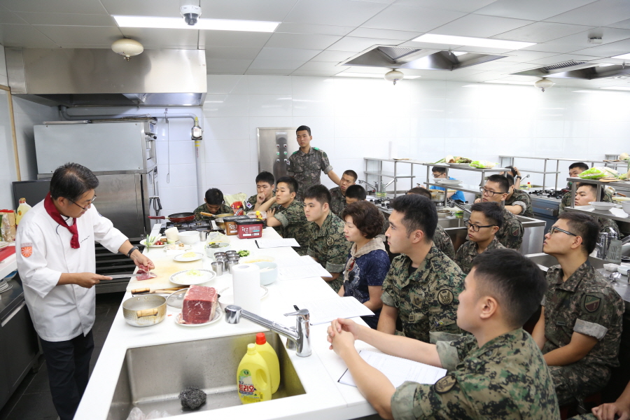 부천대, 학군제휴부대 조리병 직무능력 향상 교육 실시