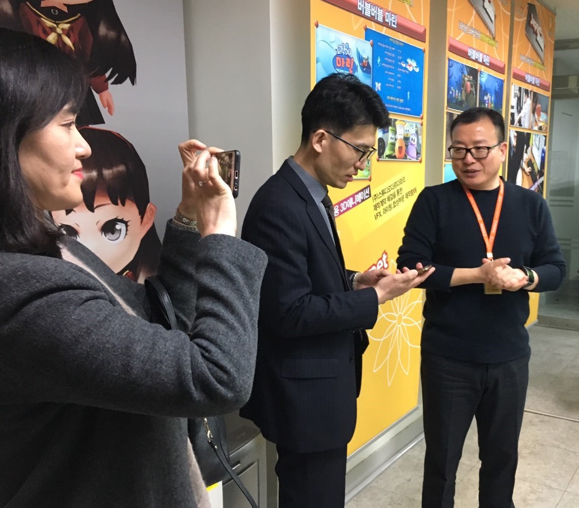 산동대학교(위해캠퍼스) 국제합작교류처 고소산, 류서 담당자 부천대학교 방문