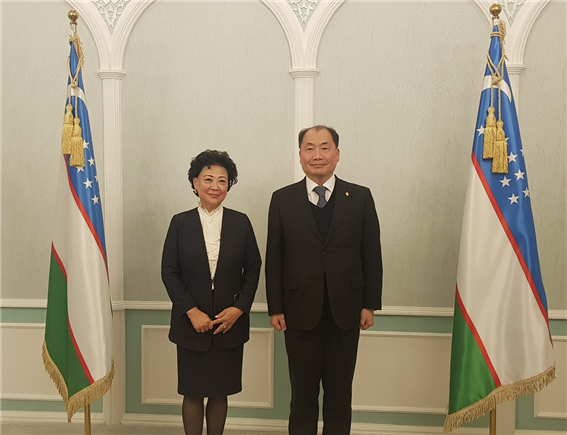 부천대학교 한정석 총장, 우즈베키스탄 유아교육부 장관과 면담
