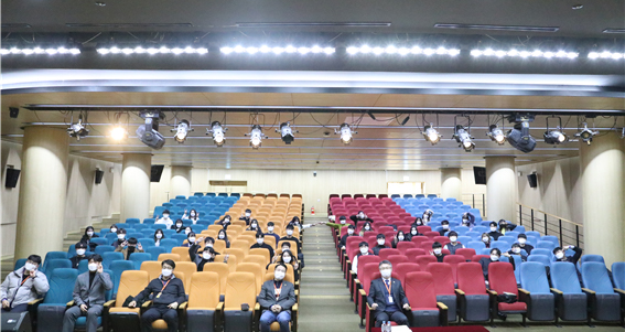 2021학년도 신임 학생 대표단과의 간담회 실시